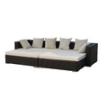 leisure outdoor wicker rattan set,rattan day bed,used rattan sofa for sale